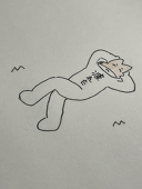疲れたコヨーテ