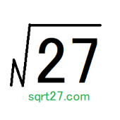 sqrt27