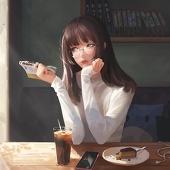 夏花飘散