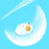 まひるのつき