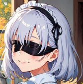 聖剣の目隠し乙女