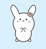 シロウサ。