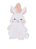 sleeping bunny