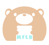 クマの牛乳屋さん