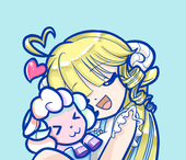 かわいい羊