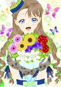 紅水晶の桜