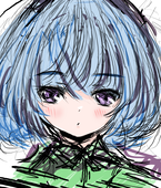 駆けるカエル