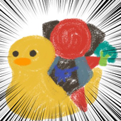 墨色そうめん（墨汁）