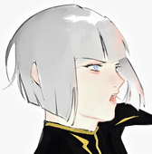 三白眼