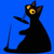 黒猫只喝水