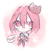 間を取ってピンク