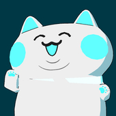 猫白々