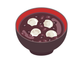 白玉ぜんざい