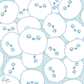 淡水色