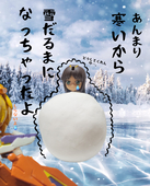 ユキダルマン△