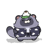 お餅のにょーん