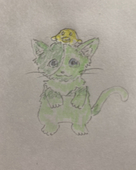 麦茶好きの猫（チャトラ）