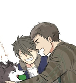 暴れ犬