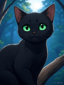A Black Cat