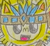 皇帝ネオン青い鶴58