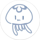 蒼い海月