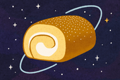 宇宙ロールケーキ