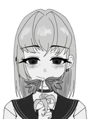 クロユリ