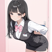 今夜も残業、OLさん