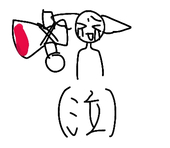 サクラモチの葉っぱをのせる人