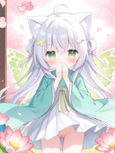 繁星夜猫蝶