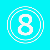 ⓼