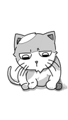 まだねこだ。