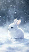 雪うさぎ