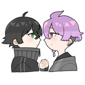 てく。