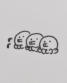 並んだタコ