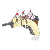 バナナスプリット型拳銃