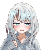 Silver hair